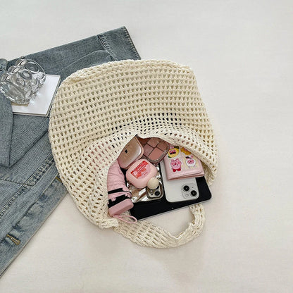 Luxury Bohemian Crochet Tote