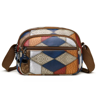 Luxury Vintage PU Shoulder Bag