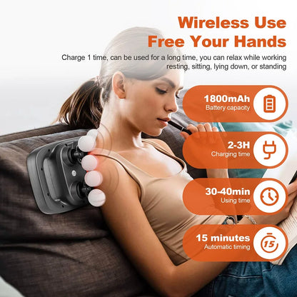 16-Head Deep Tissue Massager