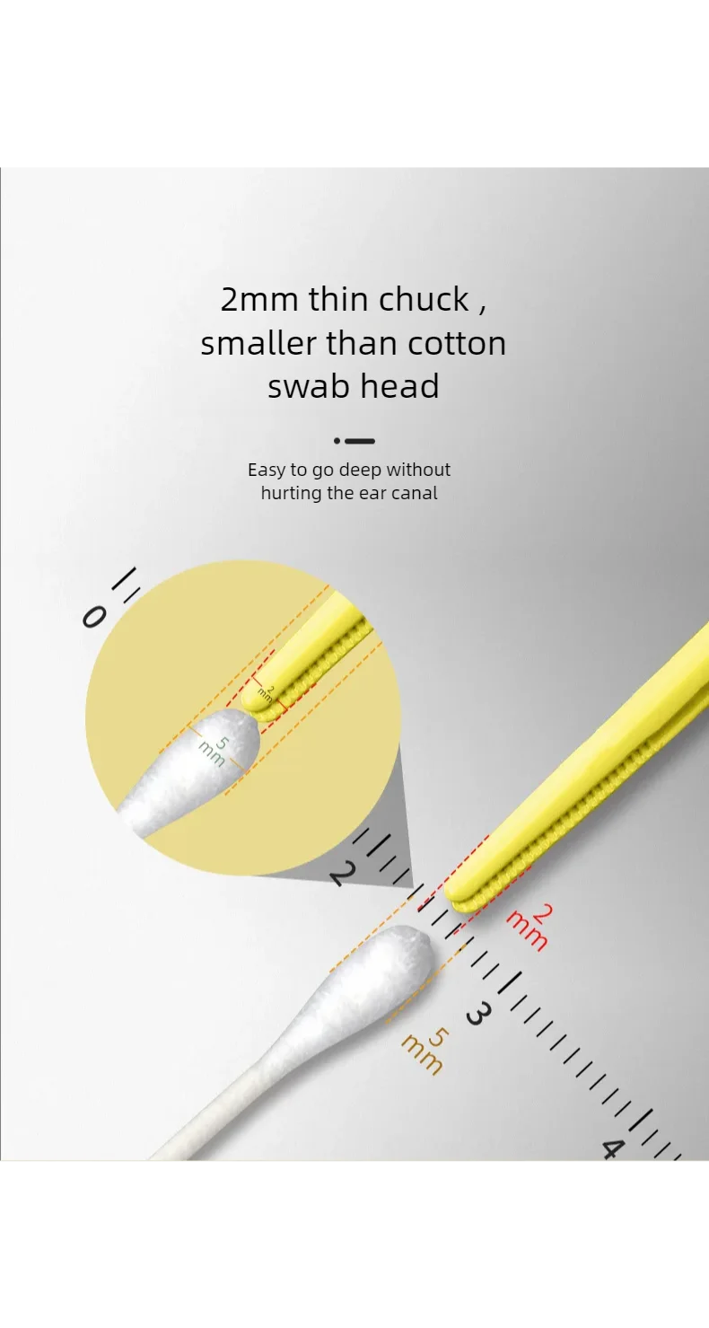 LED Illuminated Ear Wax Removal Kit - Professional Stainless Steel Ear Cleaning Tool - 14