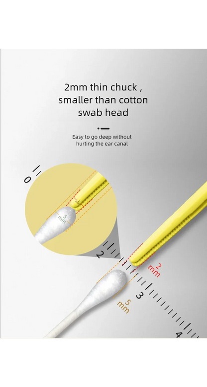 LED Illuminated Ear Wax Removal Kit - Professional Stainless Steel Ear Cleaning Tool