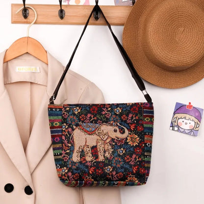 Luxury Vintage Elephant Tote