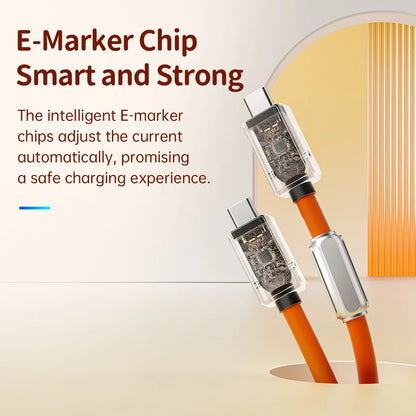 ORICO 240W USB4 Cable - 40Gbps Data, 8K Video & Fast PD Charging