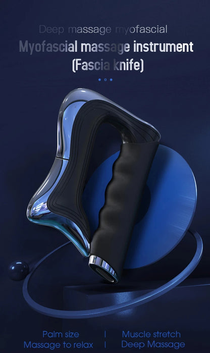 Electric Fascia Massage Blade - Vibrating Muscle Scraping Tool