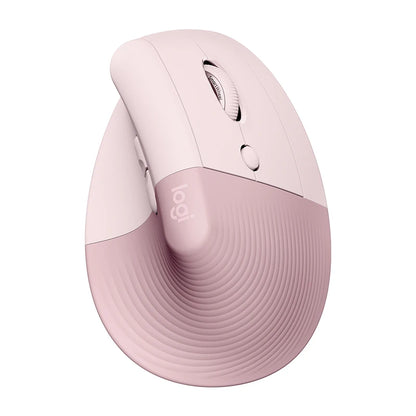 Logitech Lift Ergonomic Vertical Wireless Mouse - Silent Bluetooth & USB