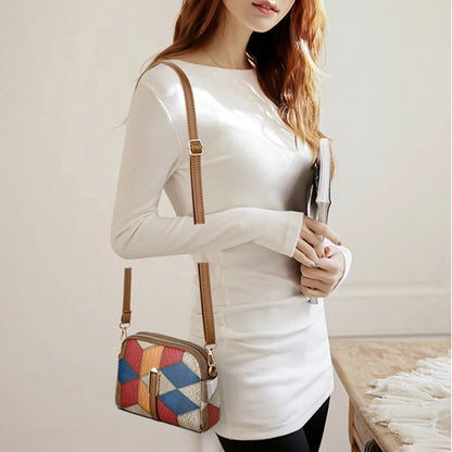 Luxury Vintage PU Shell Bag