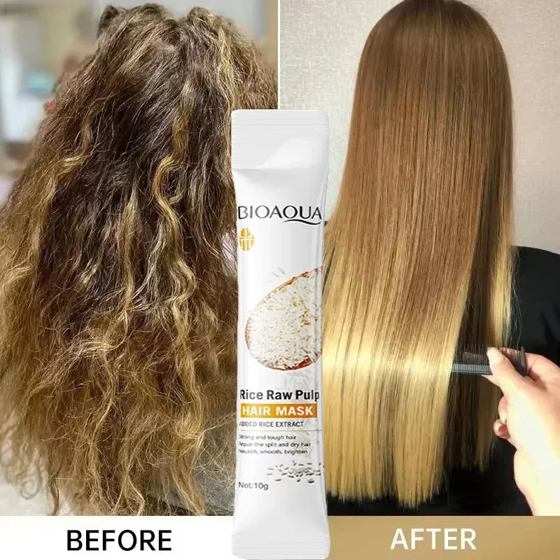Natural Repair Magical Hair Mask for Frizzy and Damaged Hair - 9