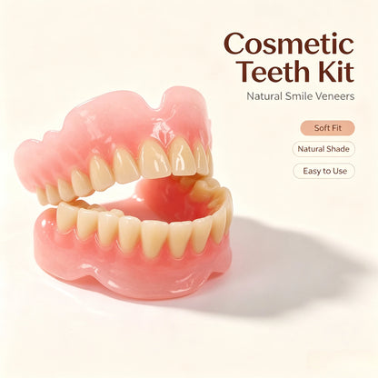 Cosmetic Smile Veneers - Comfortable Upper & Lower Natural Look Teeth