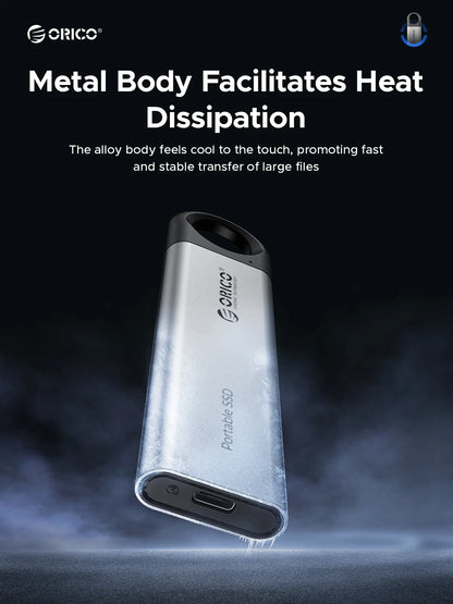 ORICO Portable External SSD - High-Speed 1TB Solid State Drive for Gaming