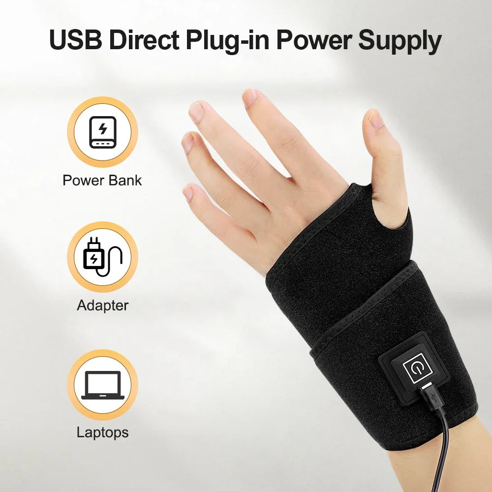 Infrared Red Light Therapy Wrist Brace for Joint Pain and Muscle Recovery