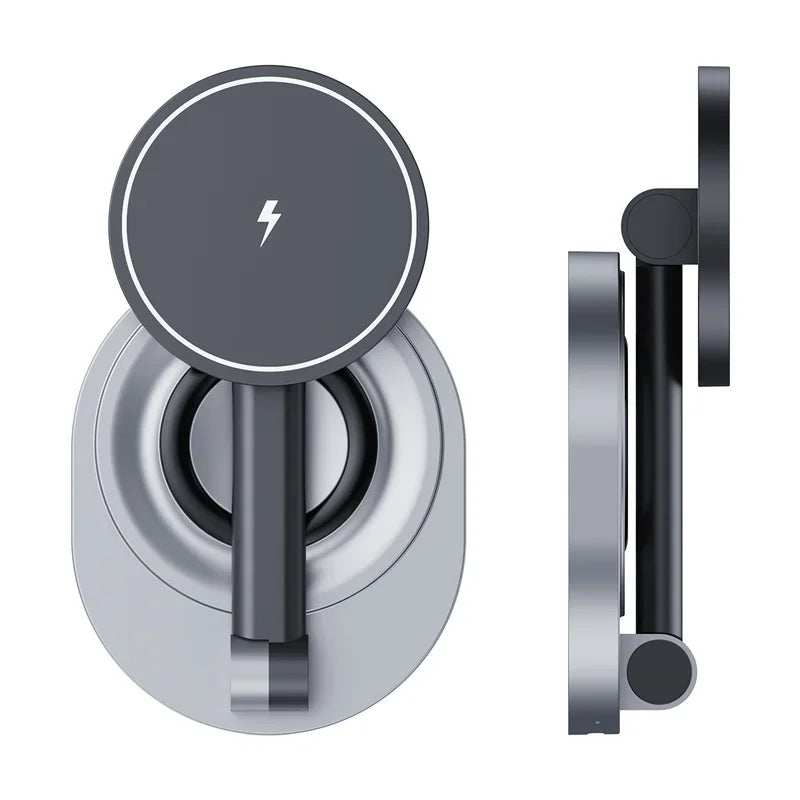 2-in-1 Foldable Magnetic Wireless Charging Station for iPhone & Apple Watch