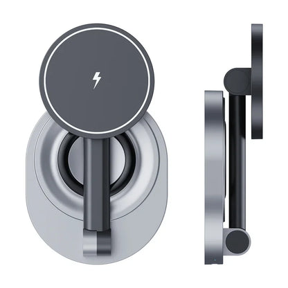 2-in-1 Foldable Magnetic Wireless Charging Station for iPhone & Apple Watch