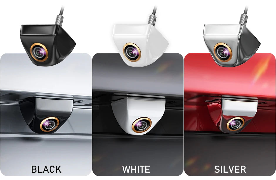 Full HD 1080P Car Rear View Camera - 170° Wide Angle Night Vision Backup Cam - 9