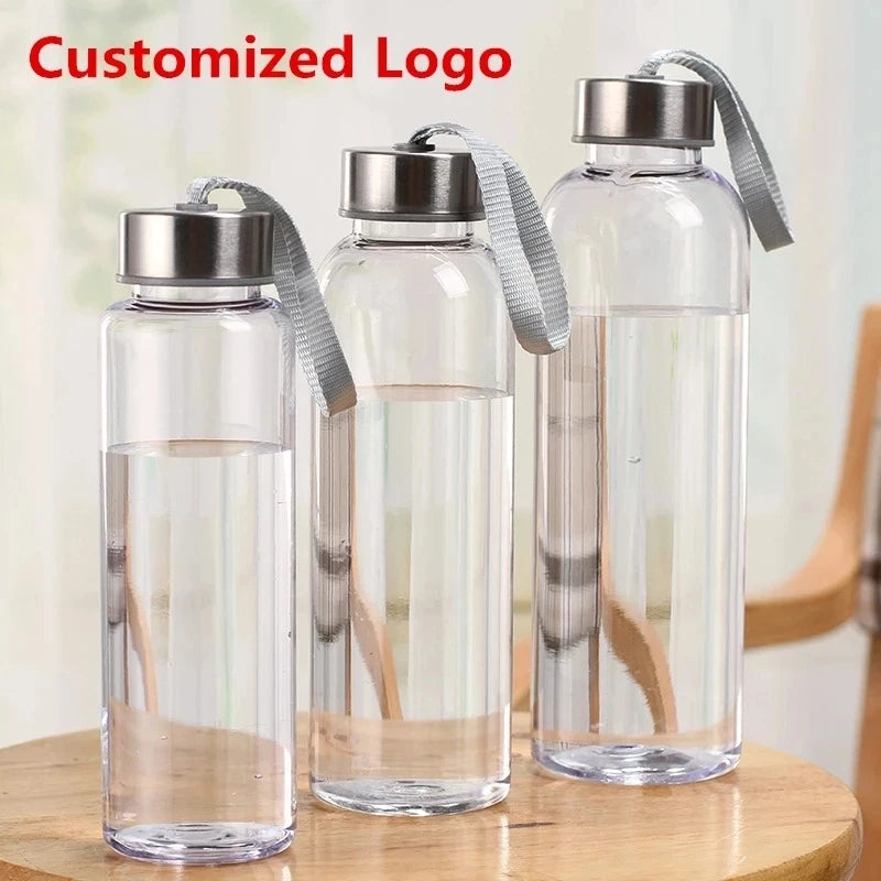 Personalized 550ml Sports Water Bottle - Custom BPA-Free Leakproof Sport Cup