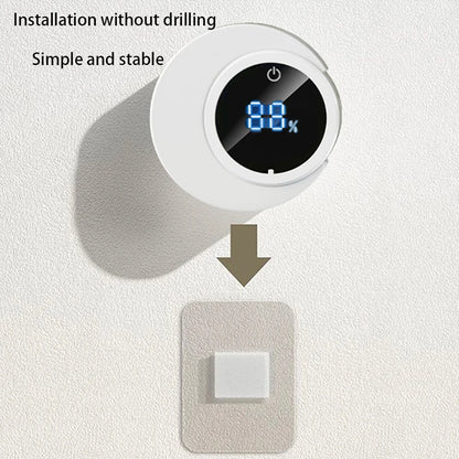 Smart UV Toothbrush Sanitizer and Wall Mount Holder with Air Drying