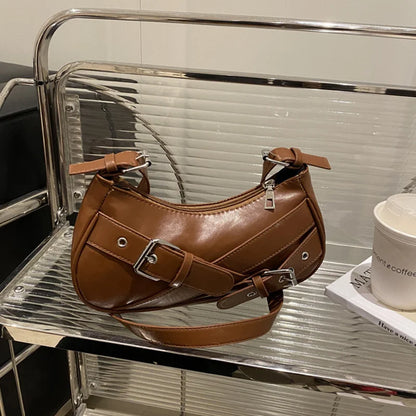 Luxury Vintage Stone Shoulder Bag