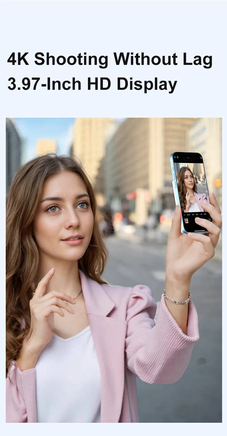 Magnetic Phone Monitor: HD Wireless External Screen for Selfie & Vlogging - 18