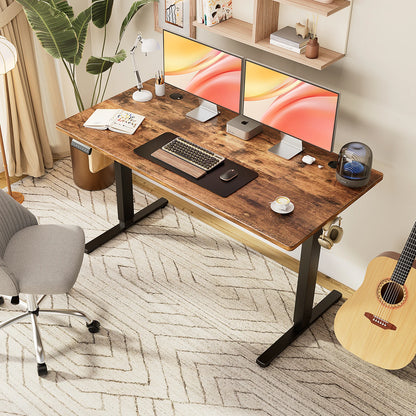 Electric Height Adjustable Standing Desk | Ergonomic Sit-Stand Workstation