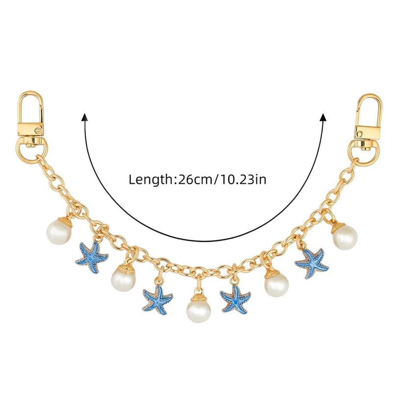 Luxury Sea Shell Bag Charm