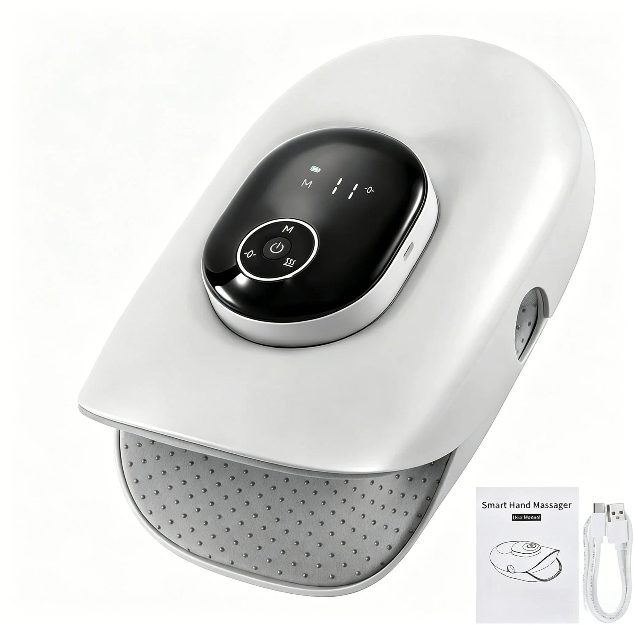 Electric Hand Massager with Finger Stretching & Heat Therapy - 27