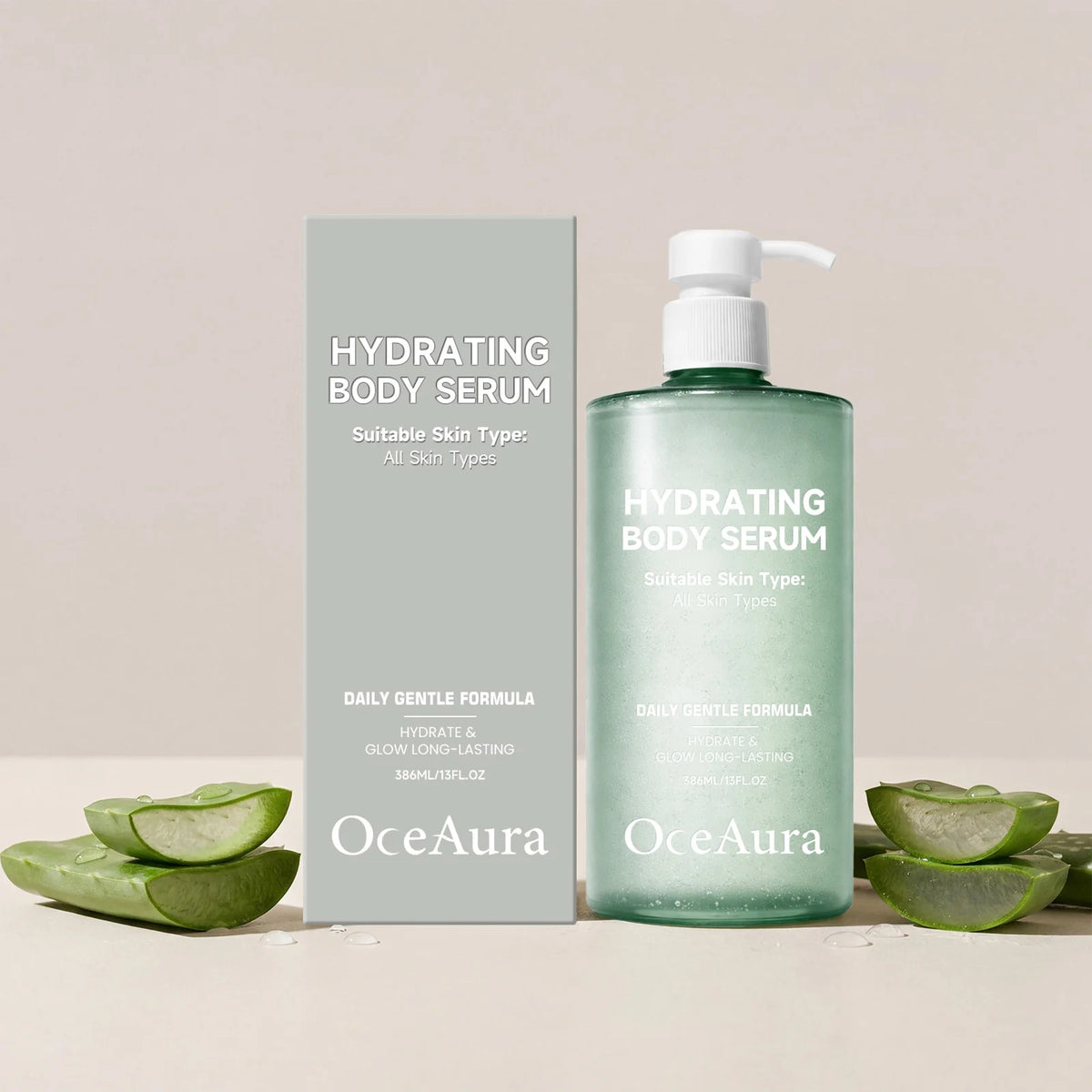 Hydrating Body Serum for Dry Skin - Deep Moisturizing & Skin Smoothing Treatment