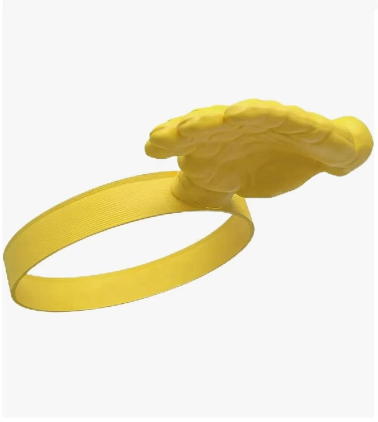 Funny 3D Palm Hand Sun Visor Hat - Novelty Outdoor Sun Shield for Sports Fans