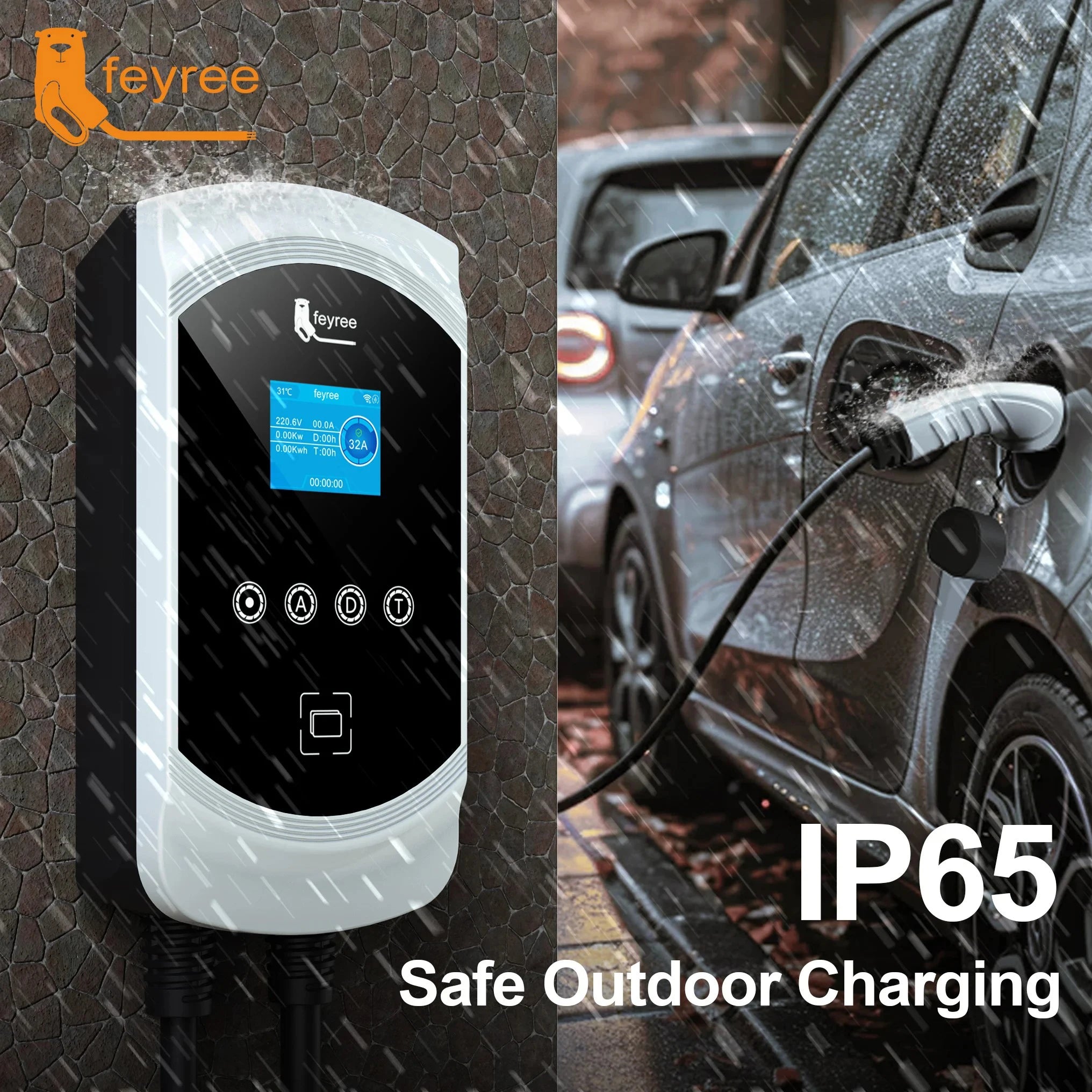 Smart EV Wallbox Charger - Type 2 WiFi Enabled with Dynamic Load Balancing - 19