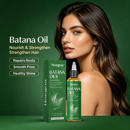 Pure Batana Oil for Hair Growth, Scalp Nourishment & Frizz Control