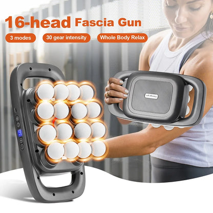 16-Head Deep Tissue Massager