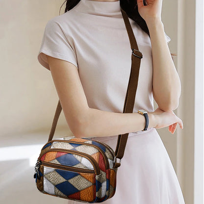 Luxury Vintage PU Shoulder Bag