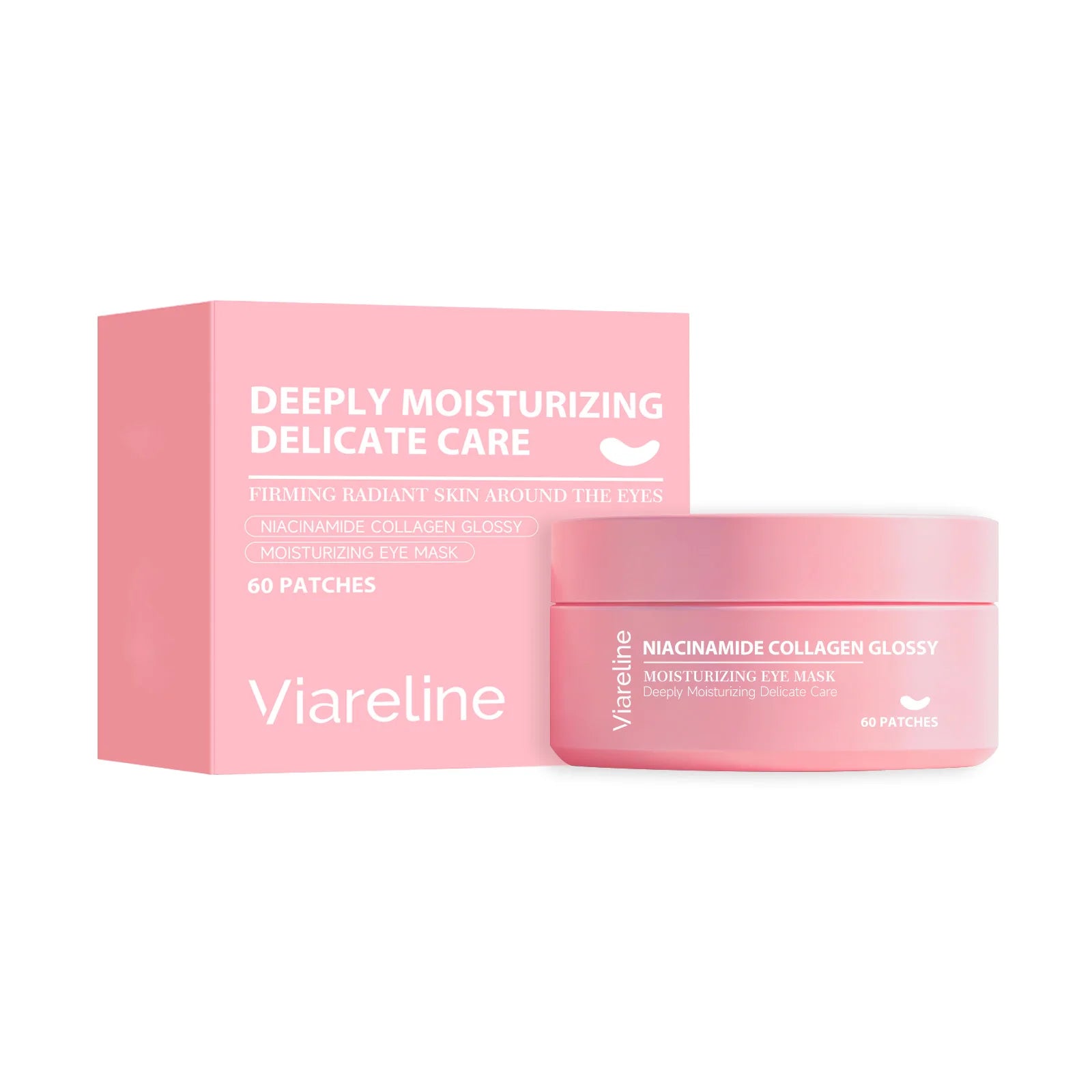 Niacinamide Collagen Eye Patches for Dark Circles, Puffiness & Fine Lines - 7