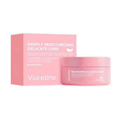 Niacinamide Collagen Eye Patches for Dark Circles, Puffiness & Fine Lines