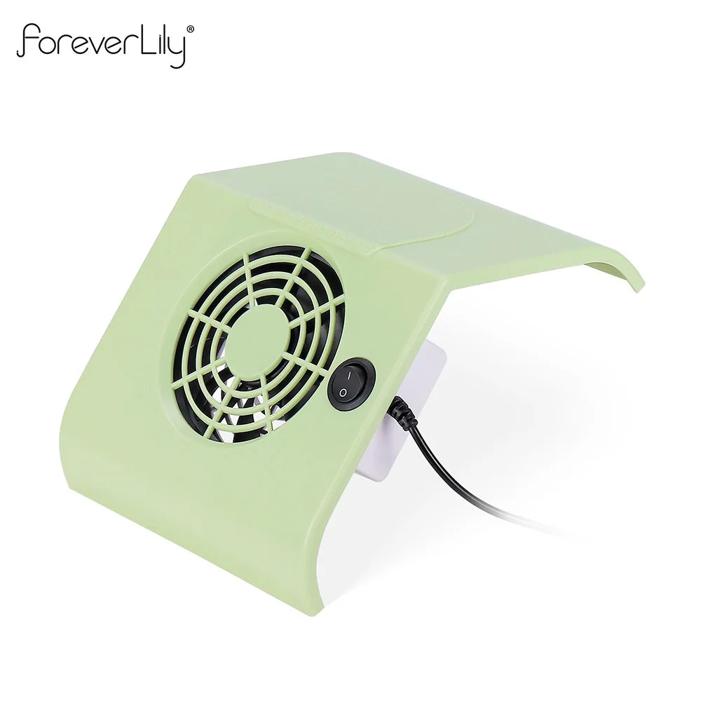 Portable USB Nail Dust Collector 24W Manicure Vacuum Extractor