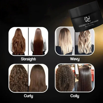 Keratin Collagen Deep Repair Hair Mask - Smooth, Shiny & Frizzy Hair Treatment