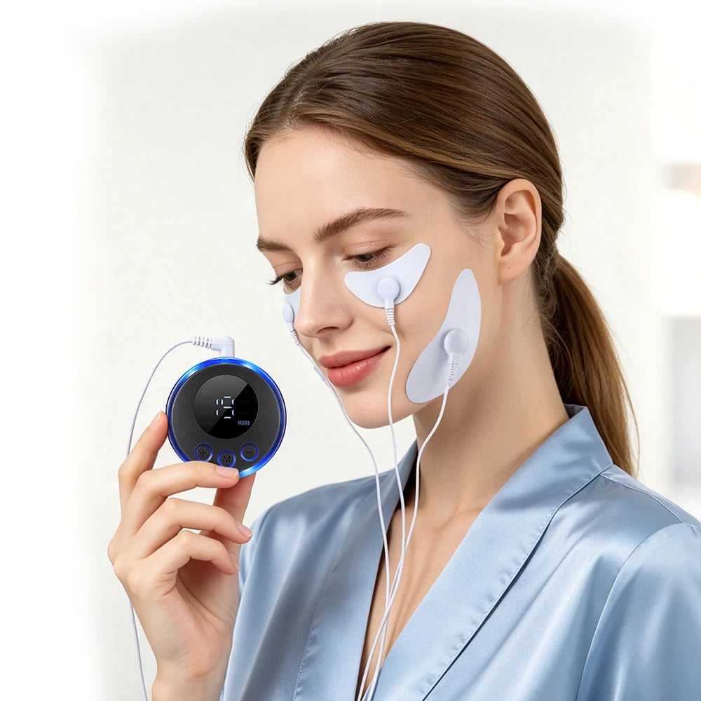 Professional Electric Facial & Eye Massager with 19 Intensity Levels - 6