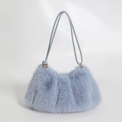 Luxury Plush Faux Fur Tote
