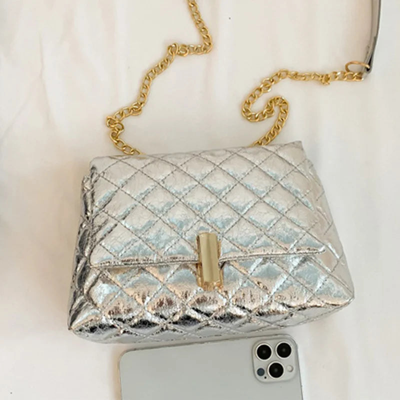 Luxury Sparkly Y2K Shoulder Bag