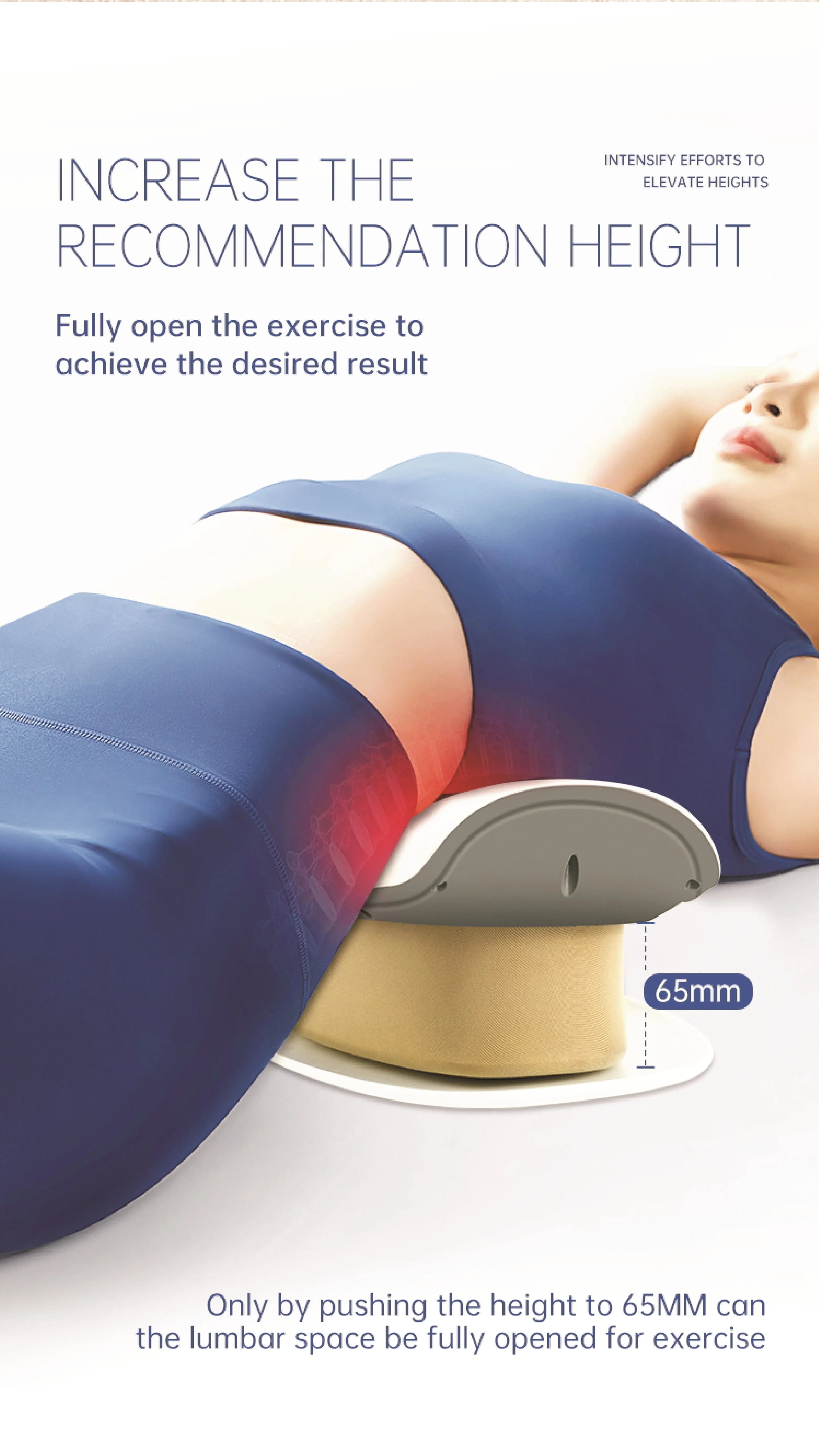 Electric Lumbar Traction Device with Dynamic Airbag Back Stretcher & Massager - 9