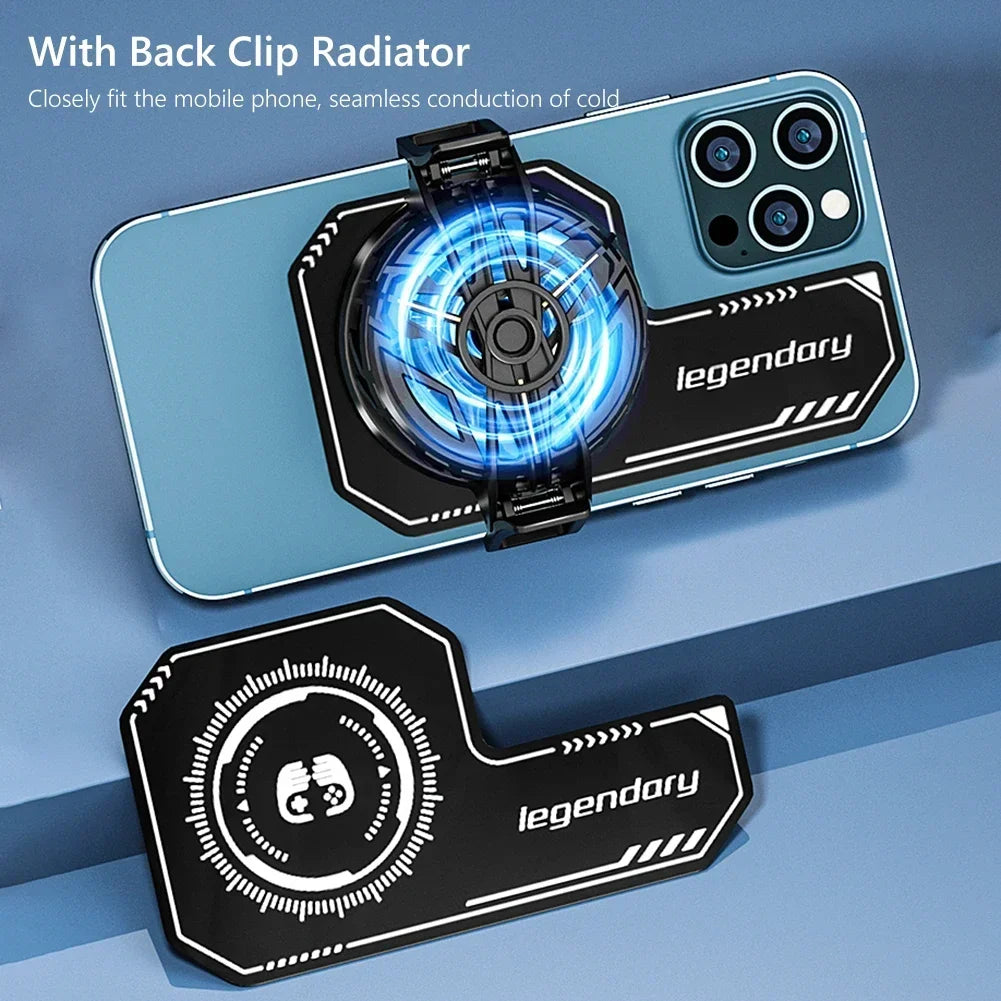 Magnetic Semiconductor Phone Cooling Pad for Gaming & Heat Dissipation - 2
