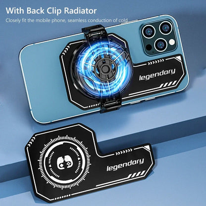 Magnetic Semiconductor Phone Cooling Pad for Gaming & Heat Dissipation