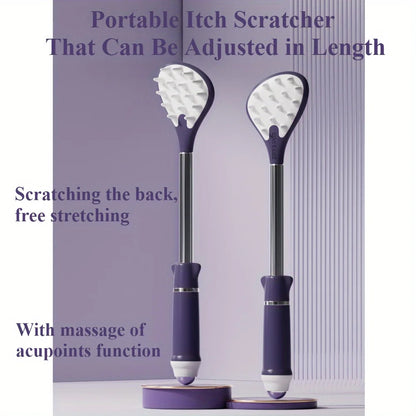 Telescopic Back Scratcher & Massage Tool - Portable Extendable Itch Relief
