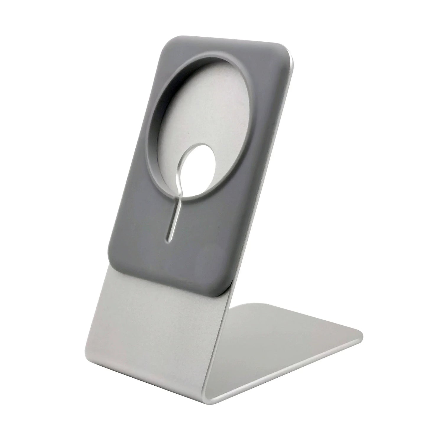 Aluminum MagSafe Charging Stand - Ergonomic Desk Phone Holder for iPhone