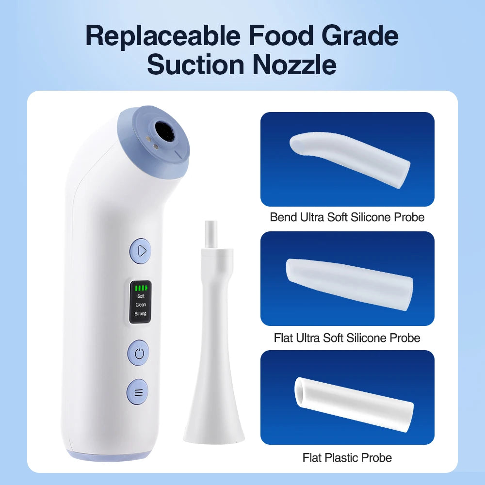 Electric Tonsil Stone Remover with HD Camera & Vacuum Suction