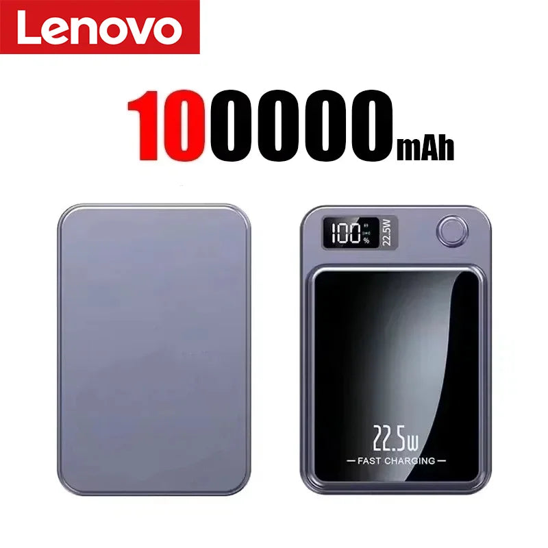 Magnetic Wireless Portable Power Bank - Fast Charging External Battery - 15