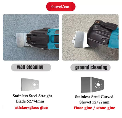 6-Speed Cordless Oscillating Multi-Tool Compatible with Makita 18V Battery