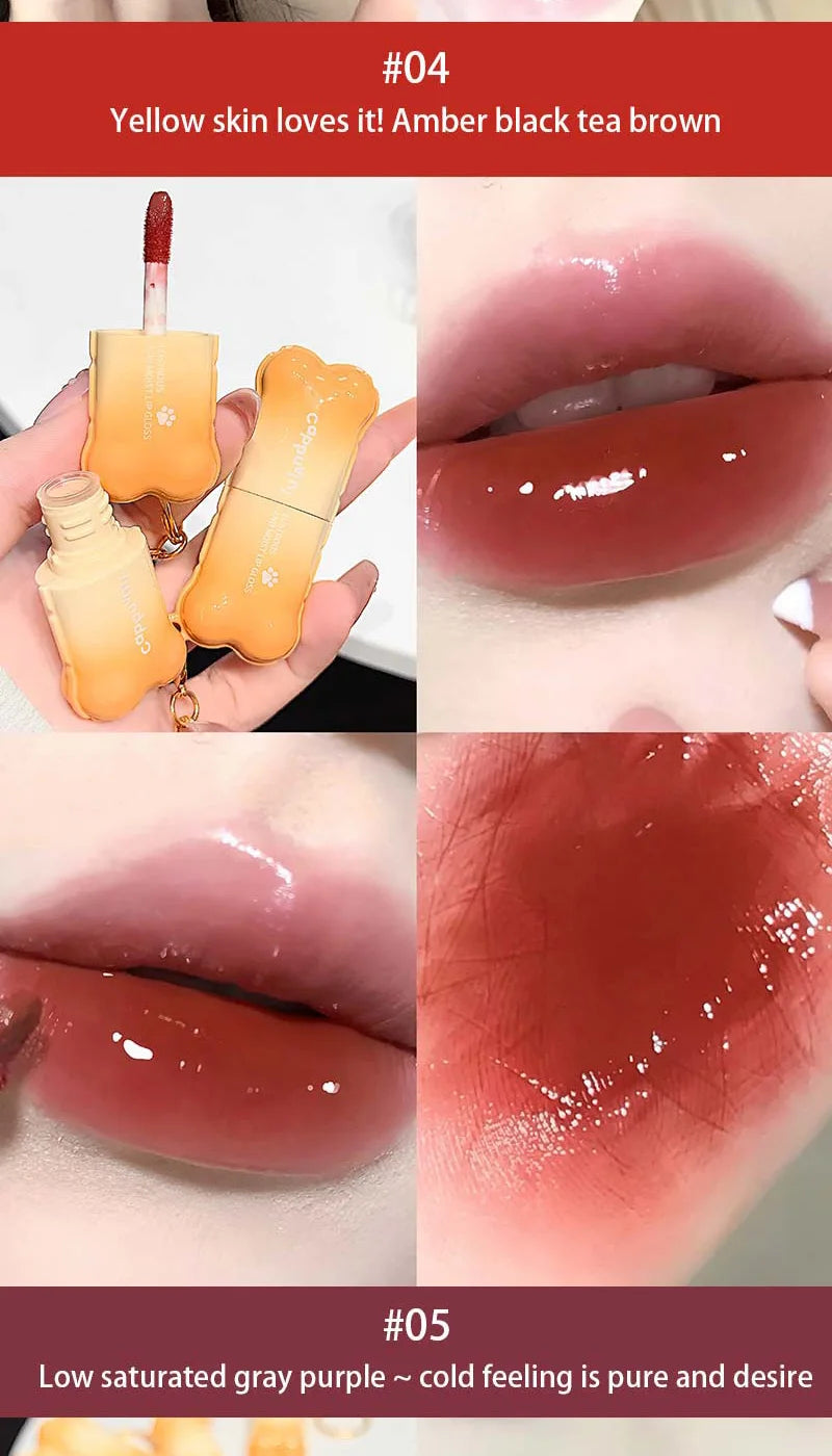 PINKCOCO Mirror Lip Glaze - Shiny Long-Lasting Hydrating Lip Gloss - 13
