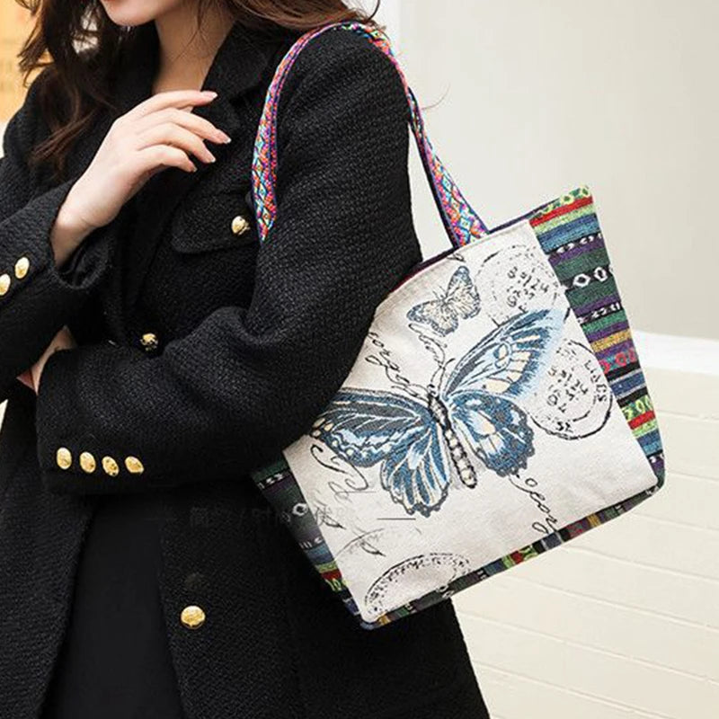 Luxury Elephant Print Tote