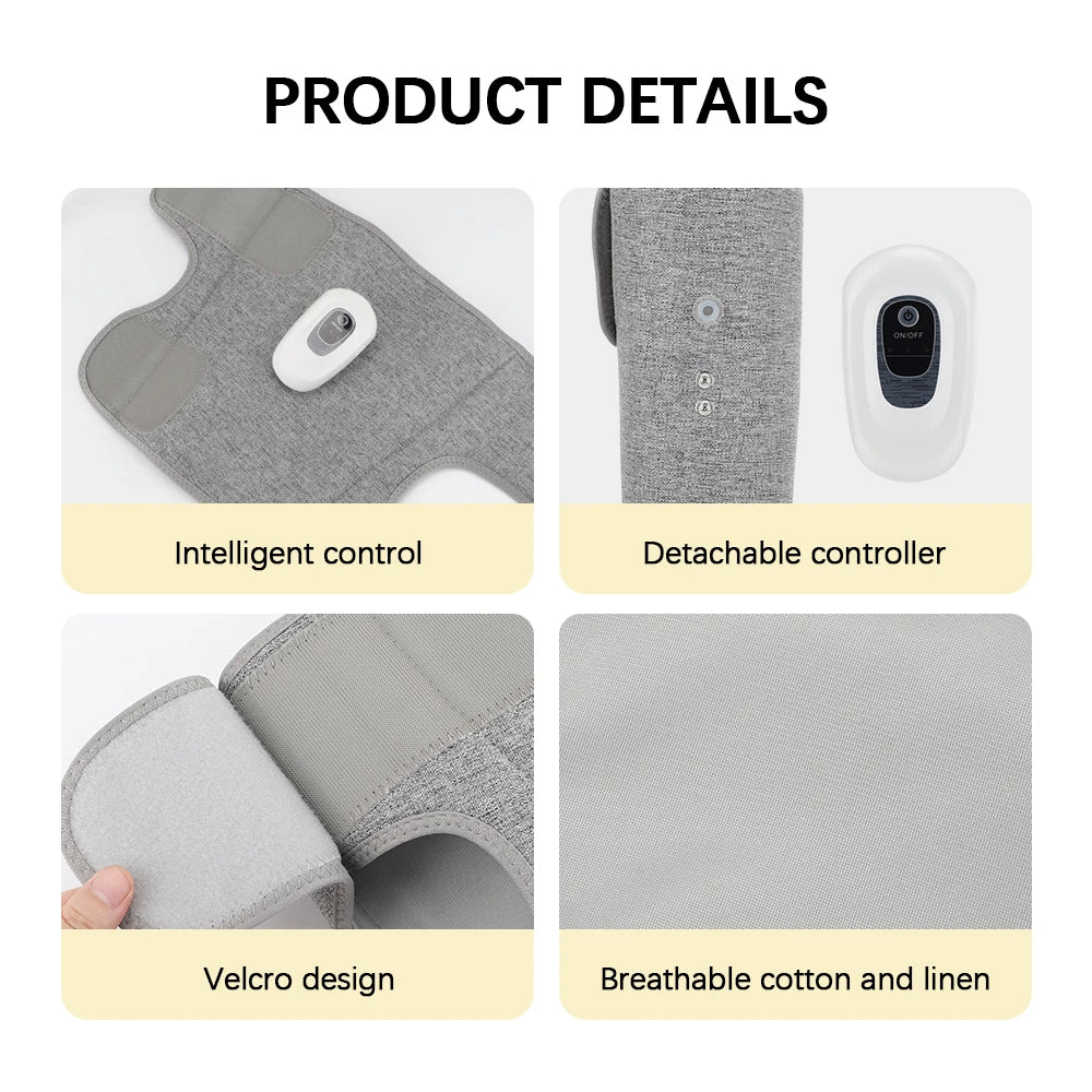 Wireless Air Compression Calf Massager for Leg Pain Relief & Circulation - 14