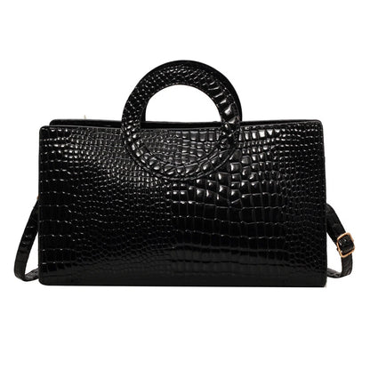 Luxury Crocodile Pattern Tote