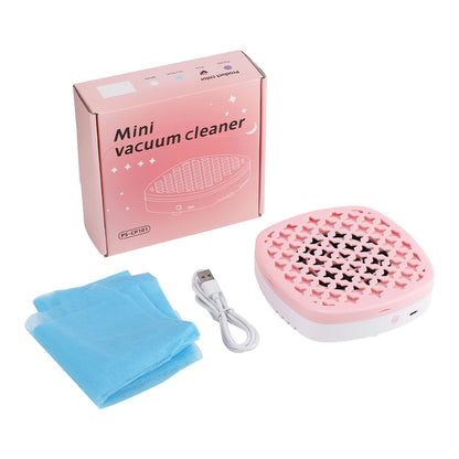 USB Nail Dust Collector with Washable Filter for Professional Manicure & Salon Use